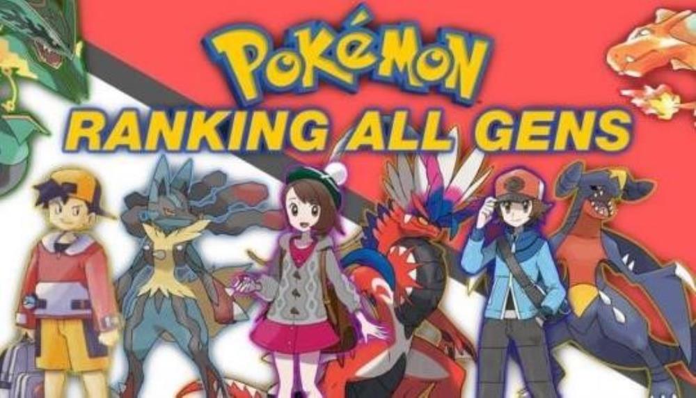 Ranking All Of The Pokemon Generations