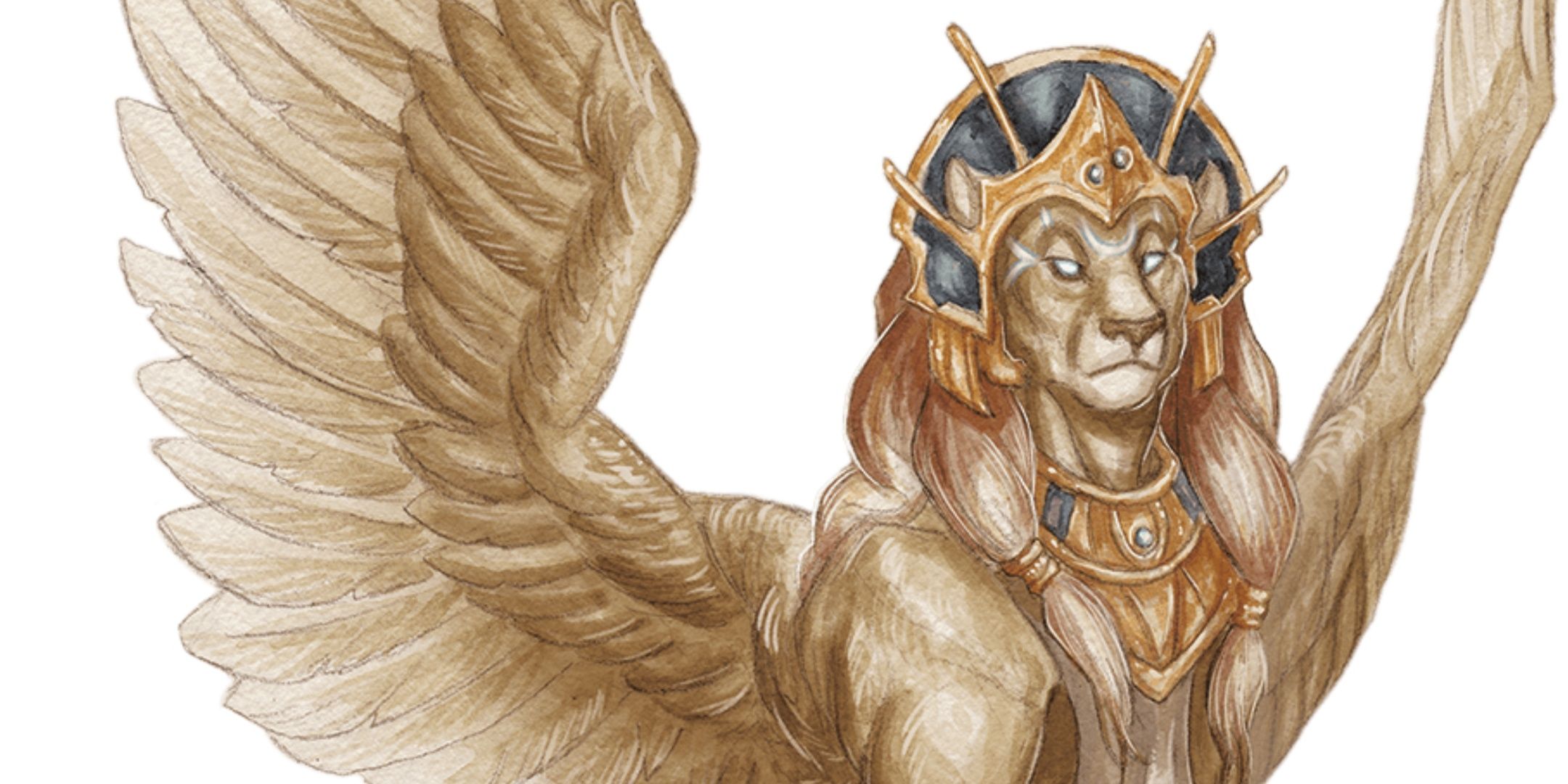 Gynosphinx from Dungeons & Dragons.