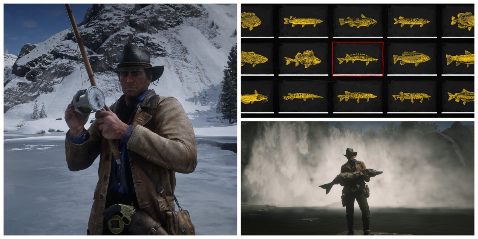 Red Dead Redemption 2: All Legendary Fish Locations