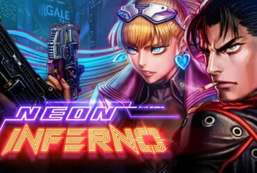 Retro Shooter Neon Inferno Blends Contra and Wild Guns Action