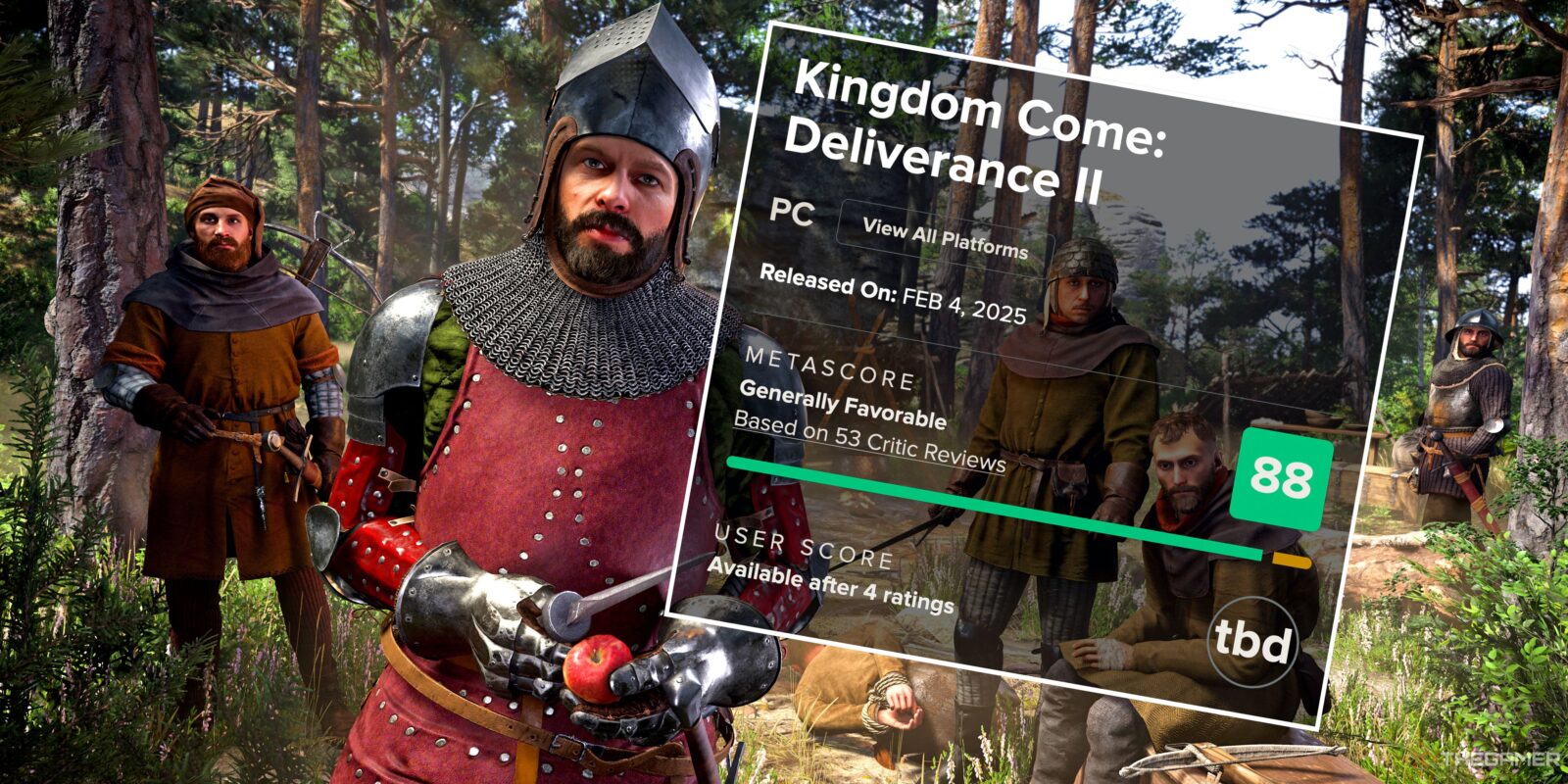 Reviewers Shouldn’t Care About Kingdom Come: Deliverance 2’s Metacritic Score