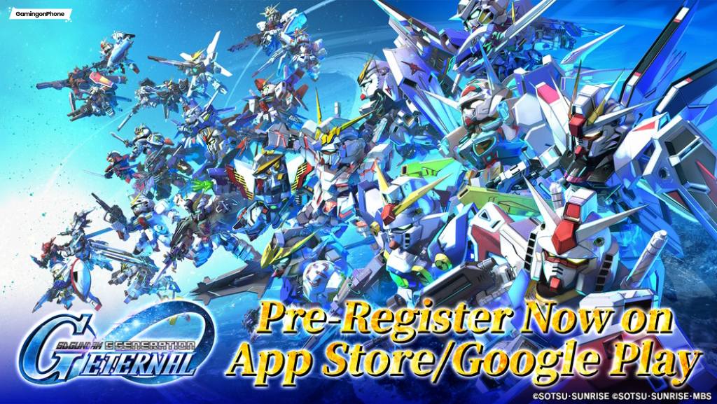 SD Gundam G Generation Eternal Pre-registration Cover