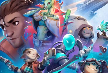 Wandering Galaxy header with characters looking epic