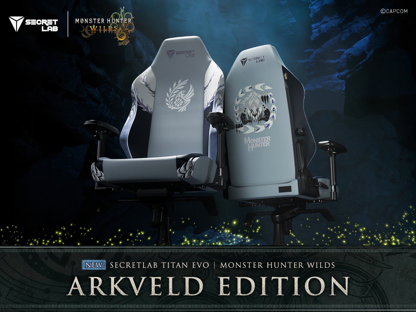 [Main KV _ 4_3] Secretlab X Monster Hunter Wilds_Arkveld Edition