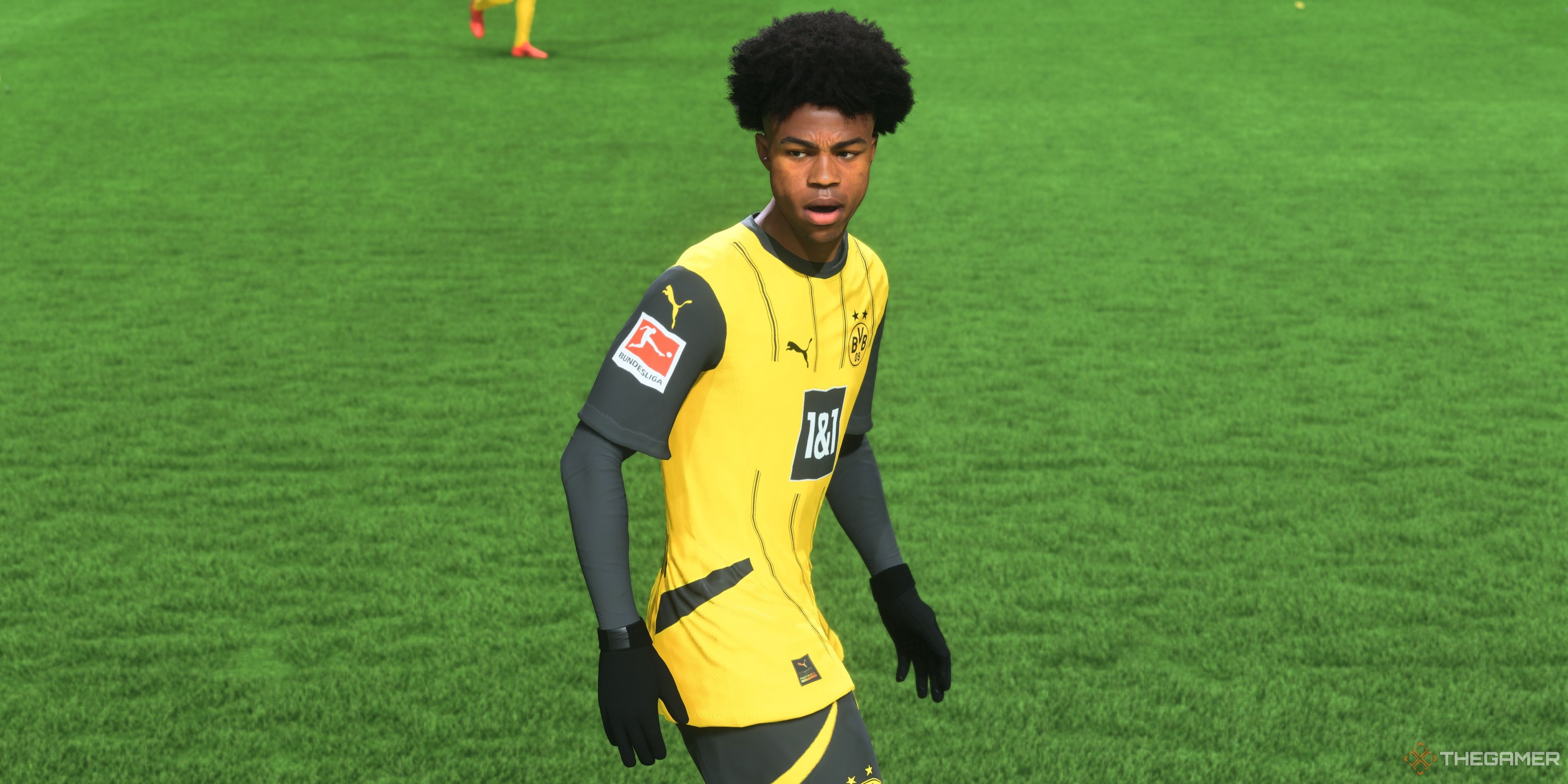 Carney Chukwuemeka on the pitch in EA Sports FC 25.