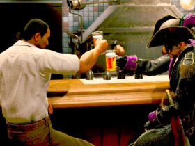 Should You Drink With Saejima In Like A Dragon: Pirate Yakuza In Hawaii?