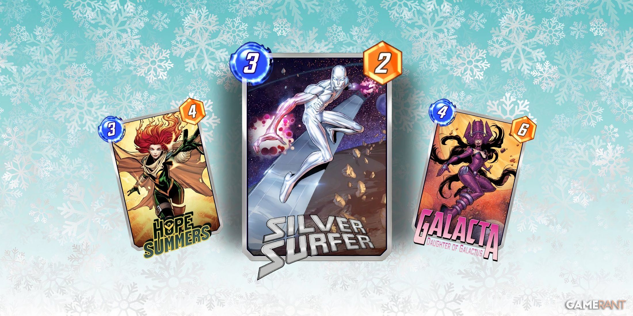 the best cards for a silver surfer deck in marvel snap.