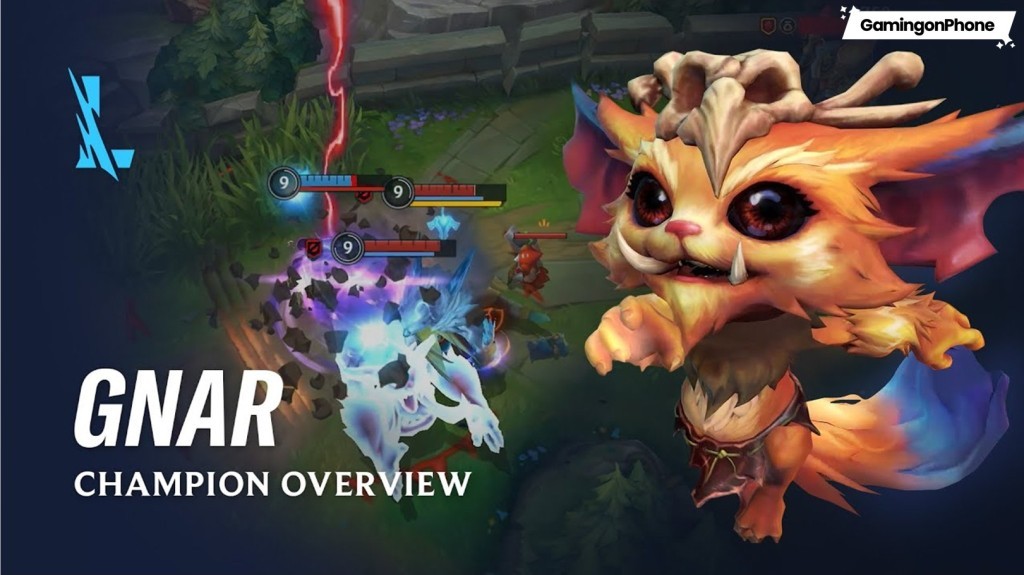 Wild Rift Gnar Champion, League of Legends Wild Rift Gnar