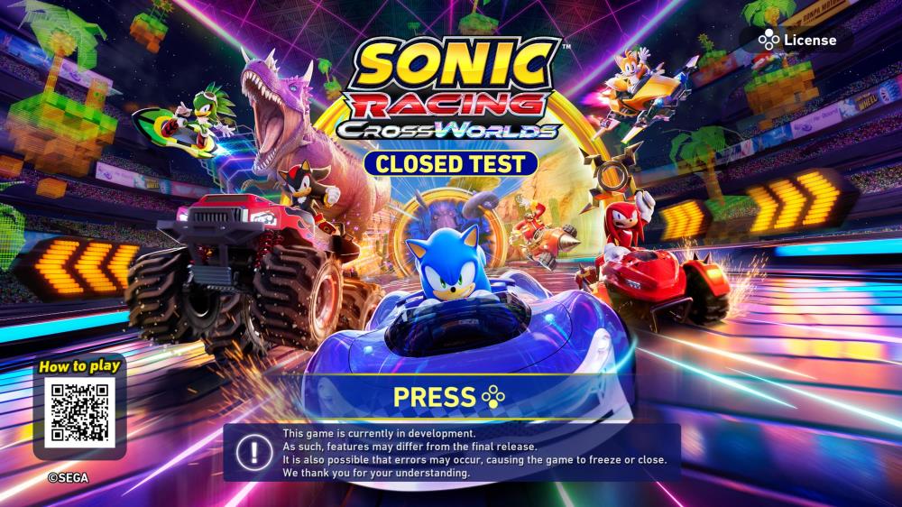 Sonic Racing CrossWorlds Closed Network Test First Impressions