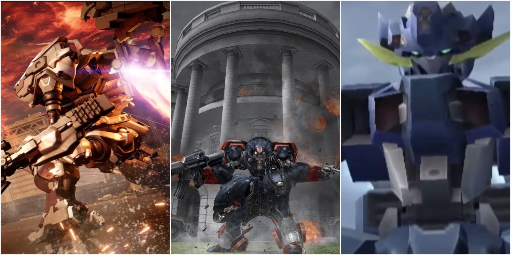 Armored Core, Metal Wolf Chaos XD, and Another Day's Century 3