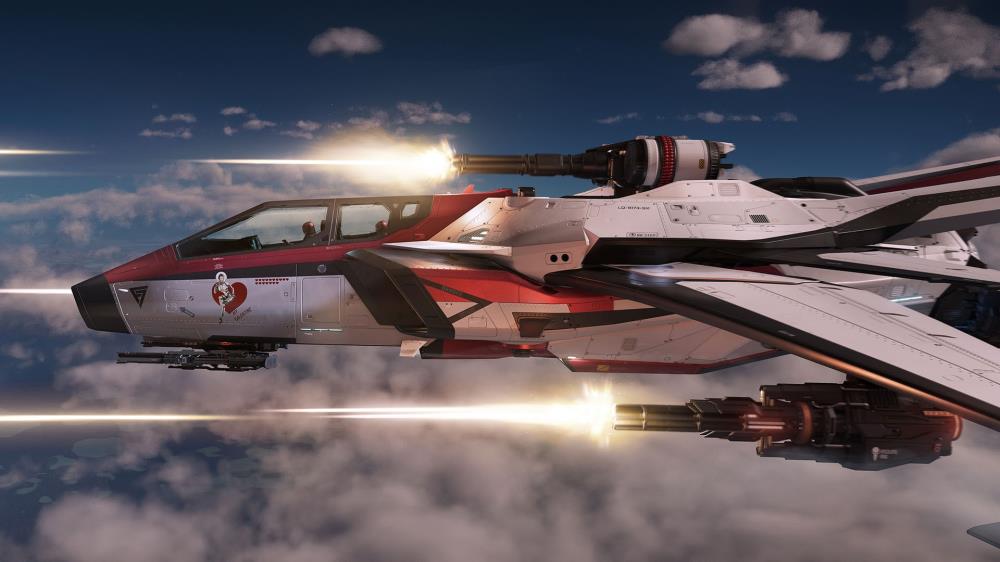 Star Citizen Releases Upgraded Ship Super Hornet Mk II & Valentine's Day Event