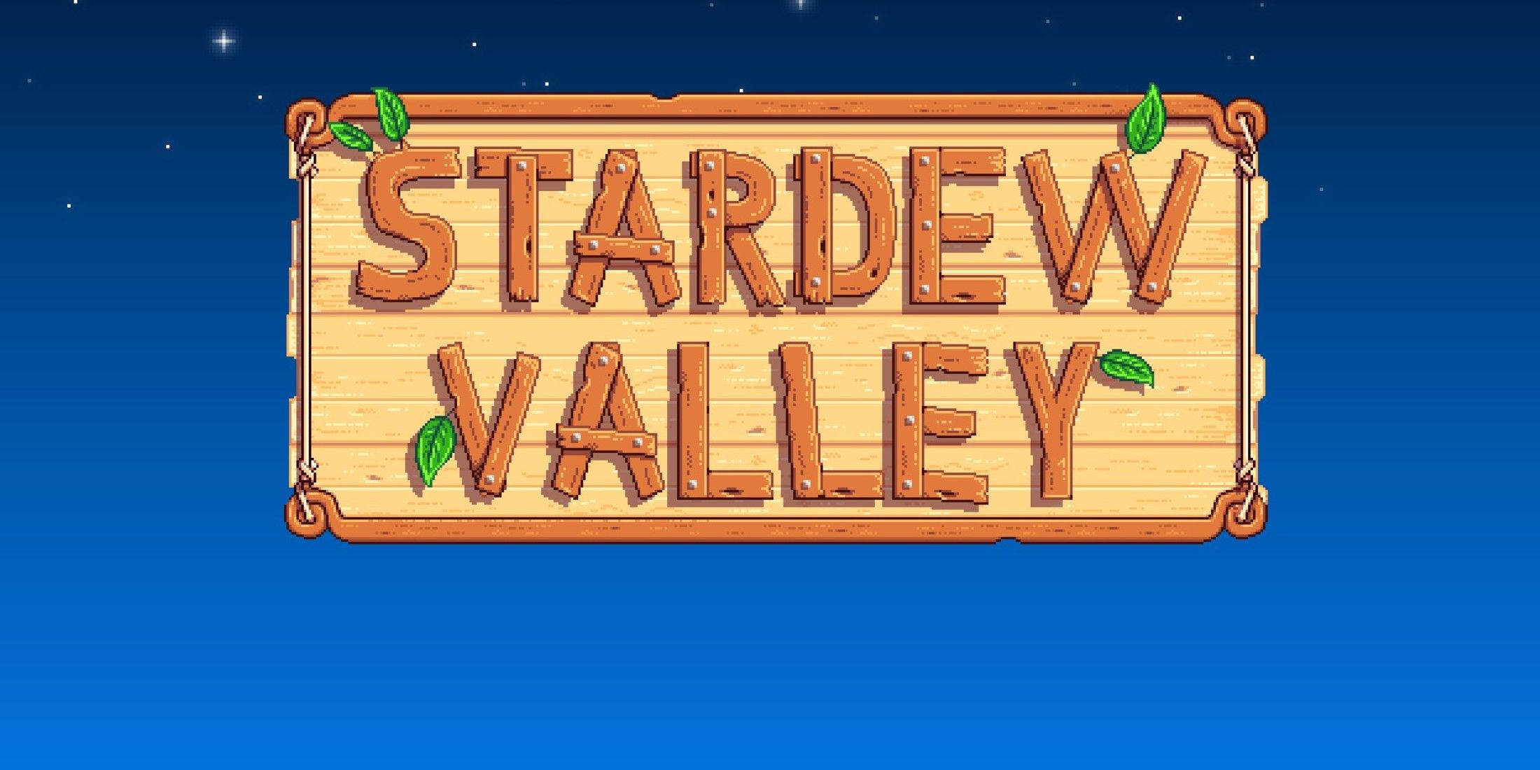 Stardew Valley title screen rug