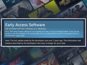 Steam now includes a warning flagging potentially abandoned early access games