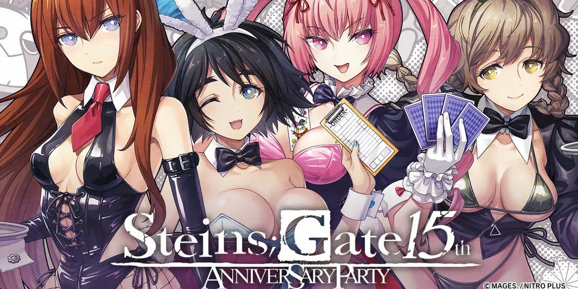 Steins;Gate Reveals New Bunny Girl Art and Merch for 15th Anniversary