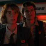 Maya Hawke and Joe Keery in Stranger Things