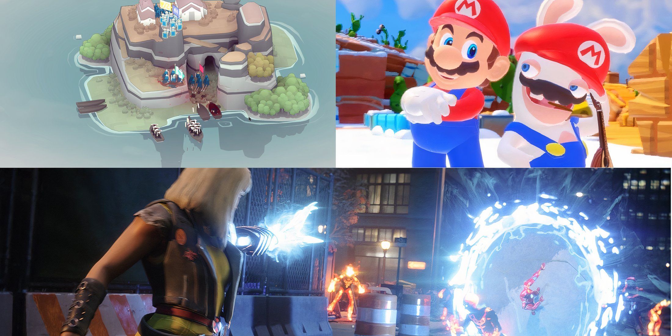 Bad North, Mario Rabbids, Midnight Suns