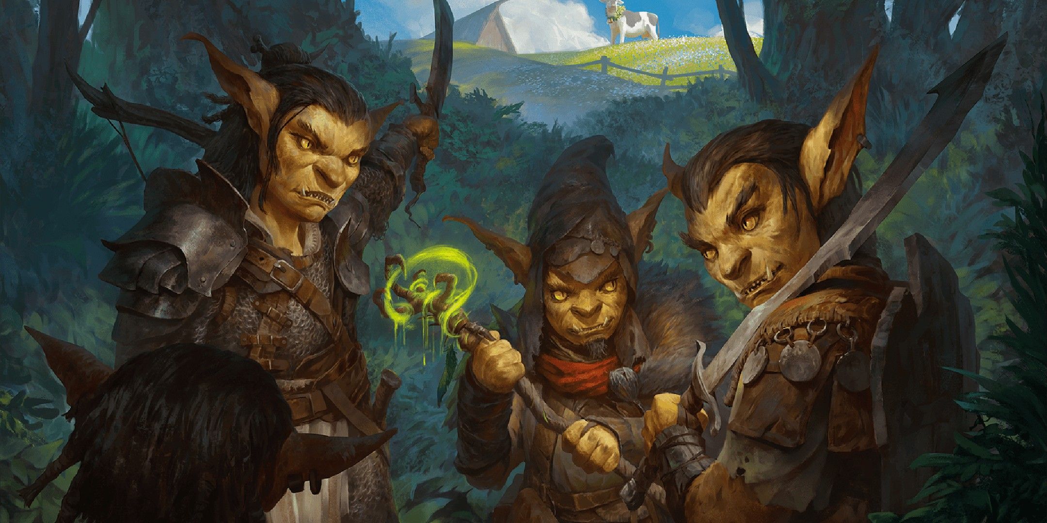 Dungeons & Dragons image showing goblins.