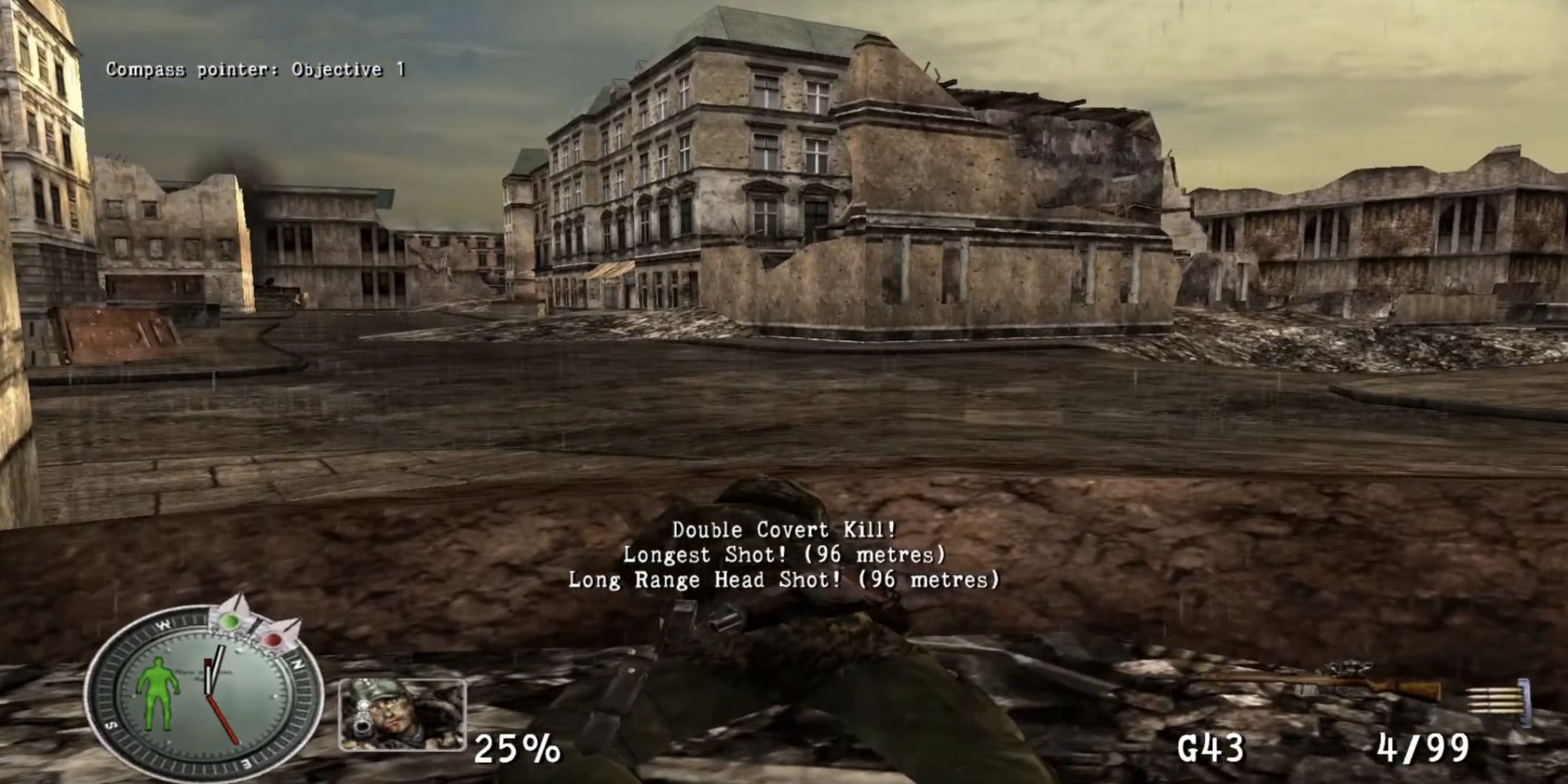 The escape Berlin mission from Sniper Elite.