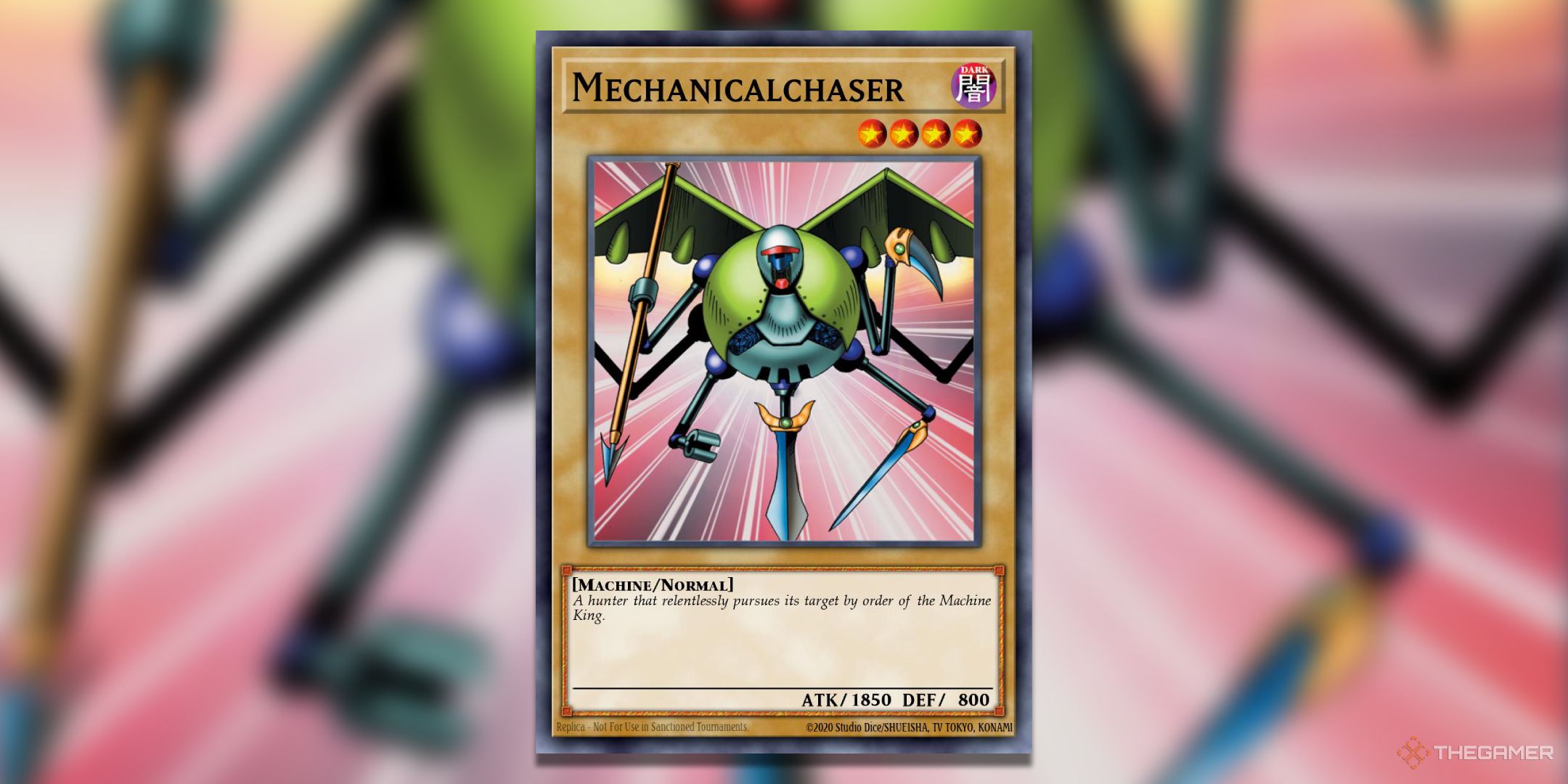 Mechanicalchaser Yu-Gi-Oh! TCG Card Art.