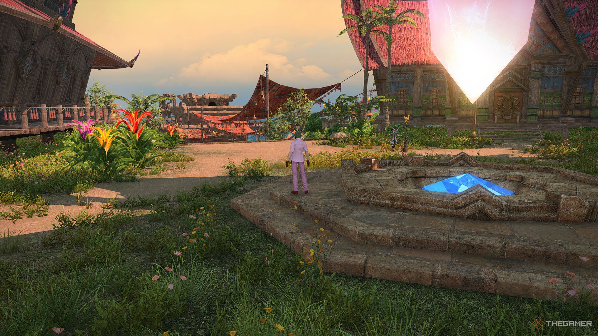 The area where you can unlock the Jeuno: The First Walk raid in Final Fantasy 14.