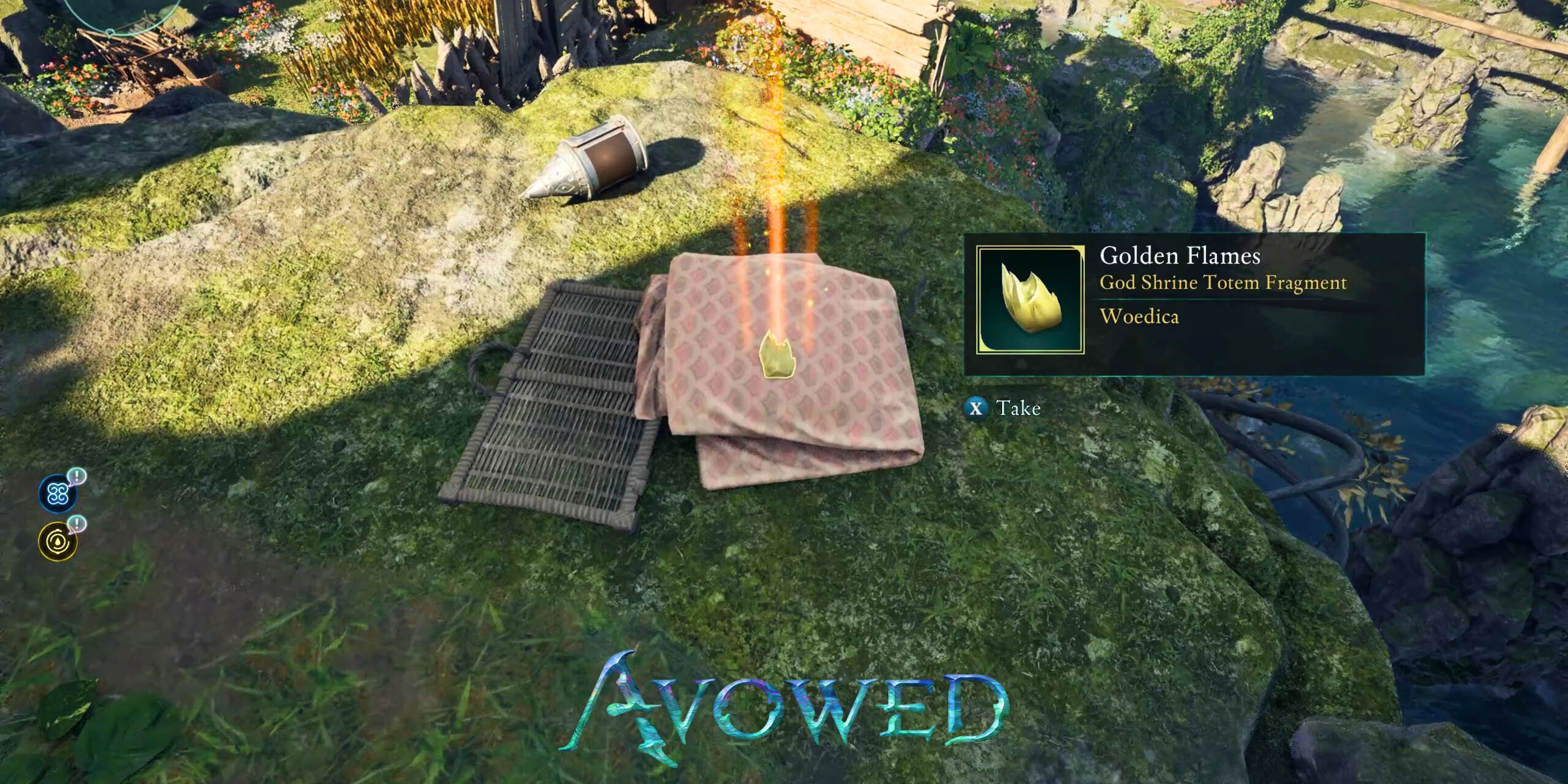 The Golden Flames Totem Fragment Location In Avowed