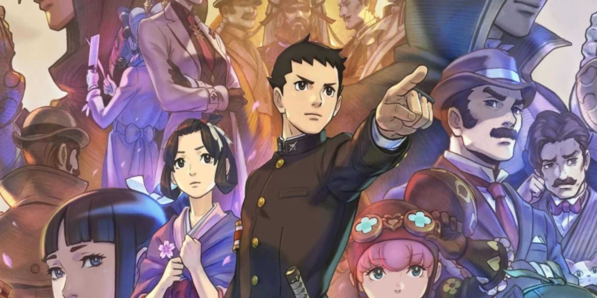 The Great Ace Attorney Chronicles 2 promo art.