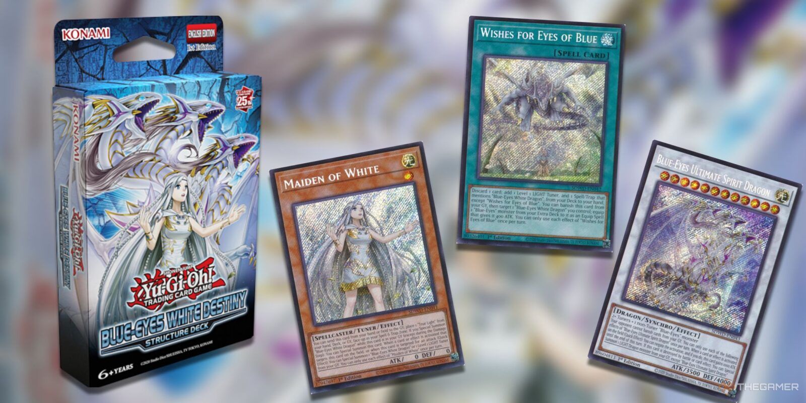 The Most Expensive Cards In Yu-Gi-Oh! Blue-Eyes White Destiny