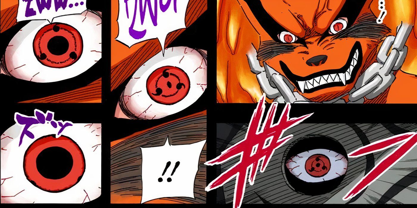 Kurama Under Sharingan's Control