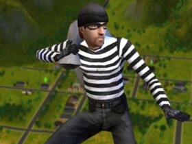 The Sims 2 burglar