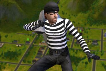 The Sims 2 burglar