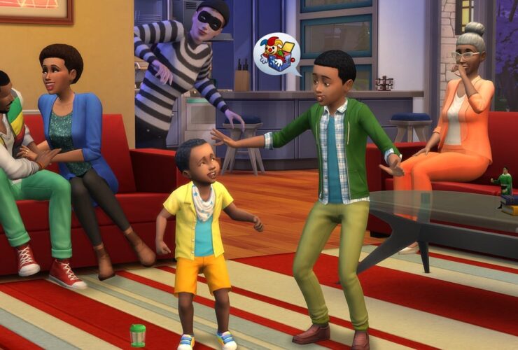 The Sims 4 finally adds the series' iconic burglar, and it only took 11 years