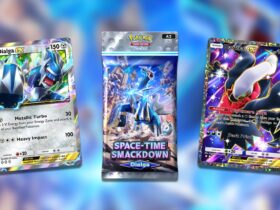 The Strongest Cards From The Pokemon TCG Pocket Space-Time Smackdown Dialga Pack