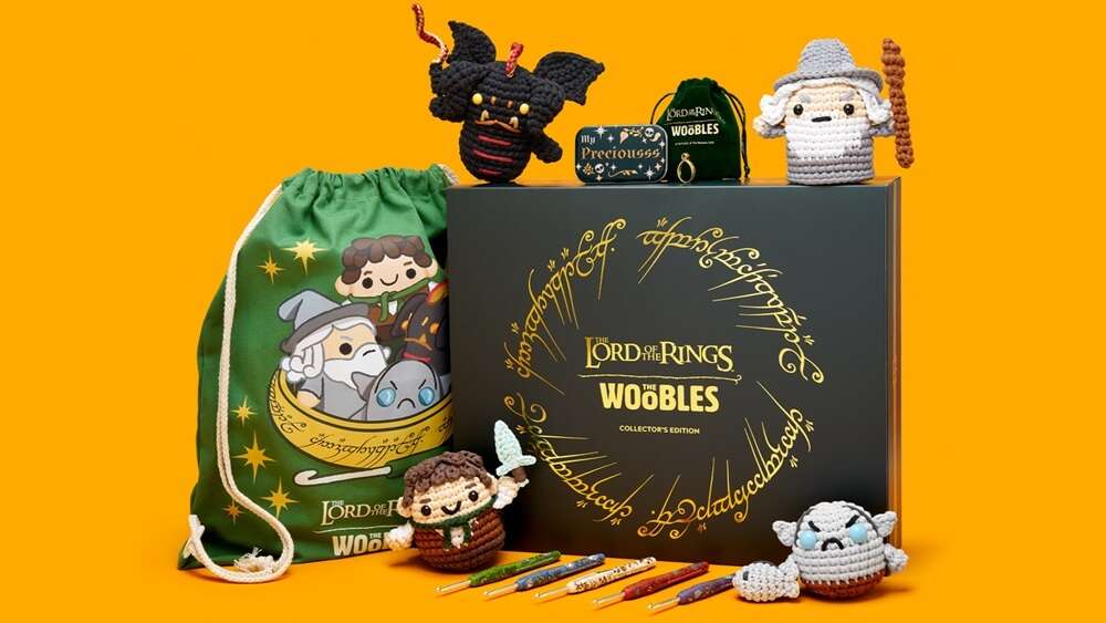 The Woobles Launches Adorable Lord Of The Rings Crochet Kits