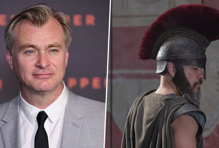 The first look at Christopher Nolan's The Odyssey shows Matt Damon ready for battle
