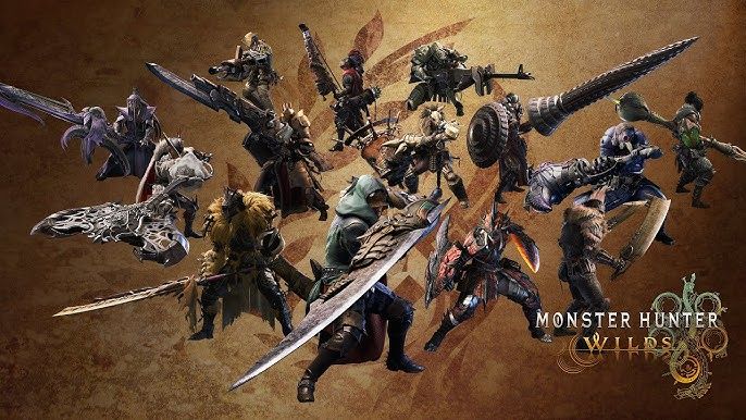 All the different weapons in Monster Hunter Wilds.