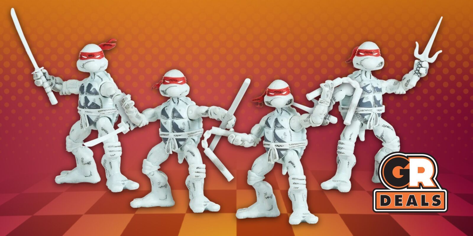 This Cool Set of Retro TMNT Figures are Less Than $30 Right Now