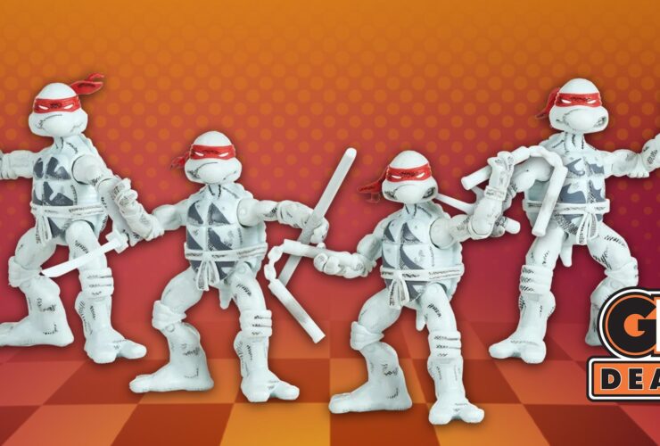 This Cool Set of Retro TMNT Figures are Less Than $30 Right Now