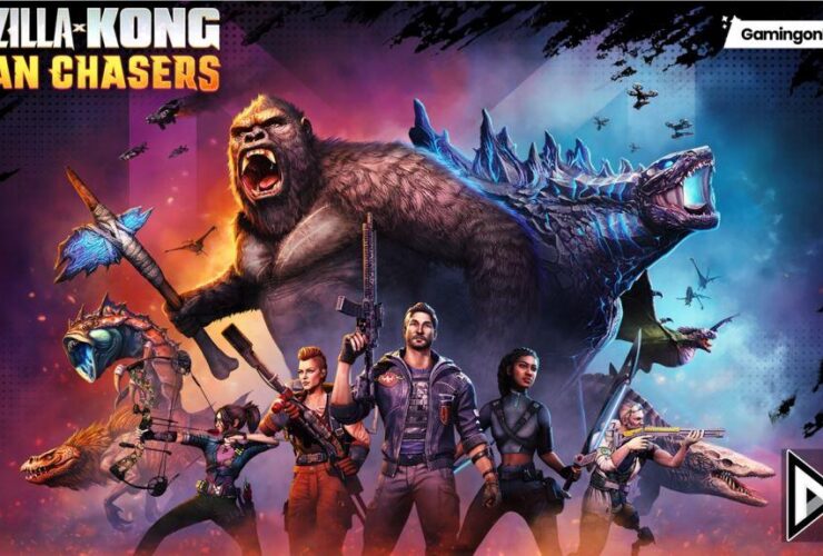 Godzilla vs Kong Titan Chasers Game Cover, Godzilla x Kong: Titan Chasers soft launch, Godzilla x Kong: Titan Chasers