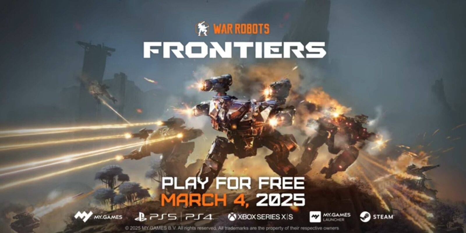 War Robots: Frontiers - Official Cinematic Release Date Trailer