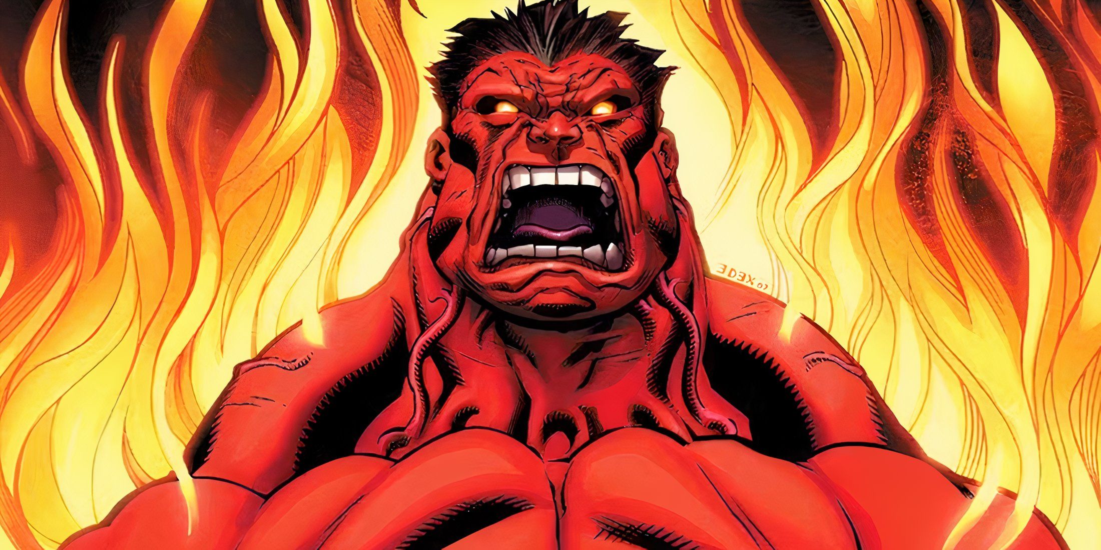 Red Hulk Marvel Comics