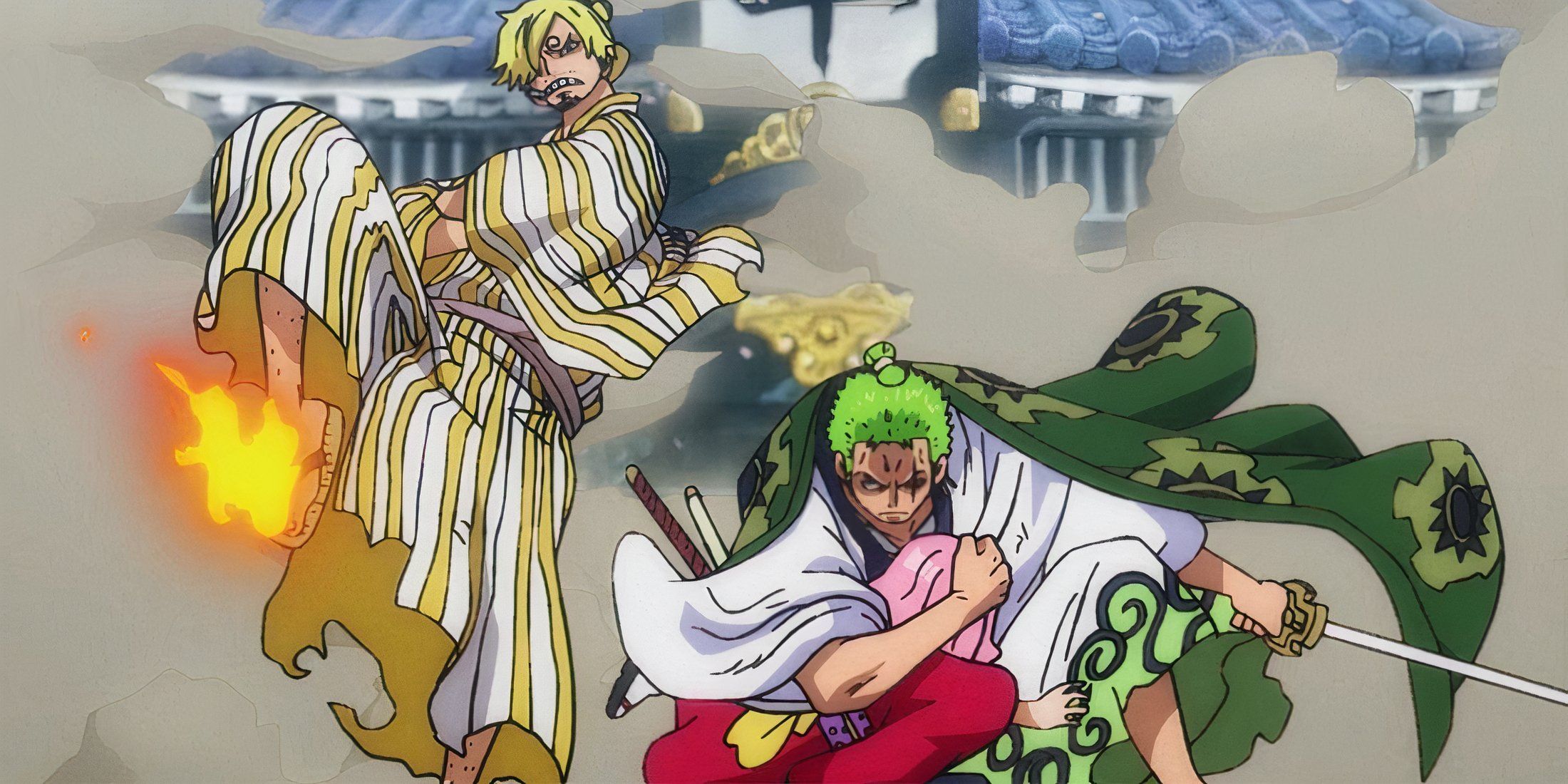 Zoro Sanji Pose