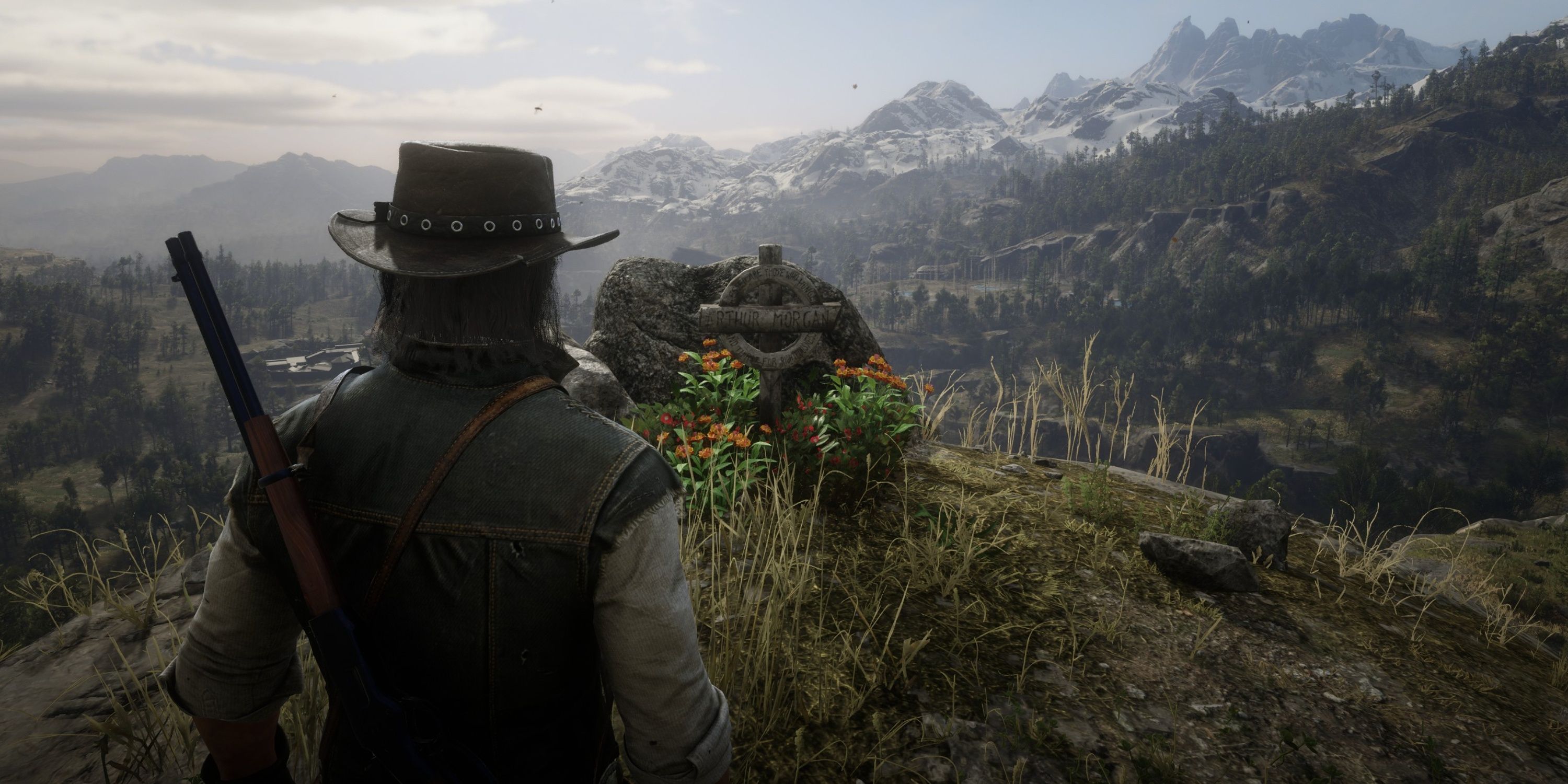 john marston visits arthur morgan