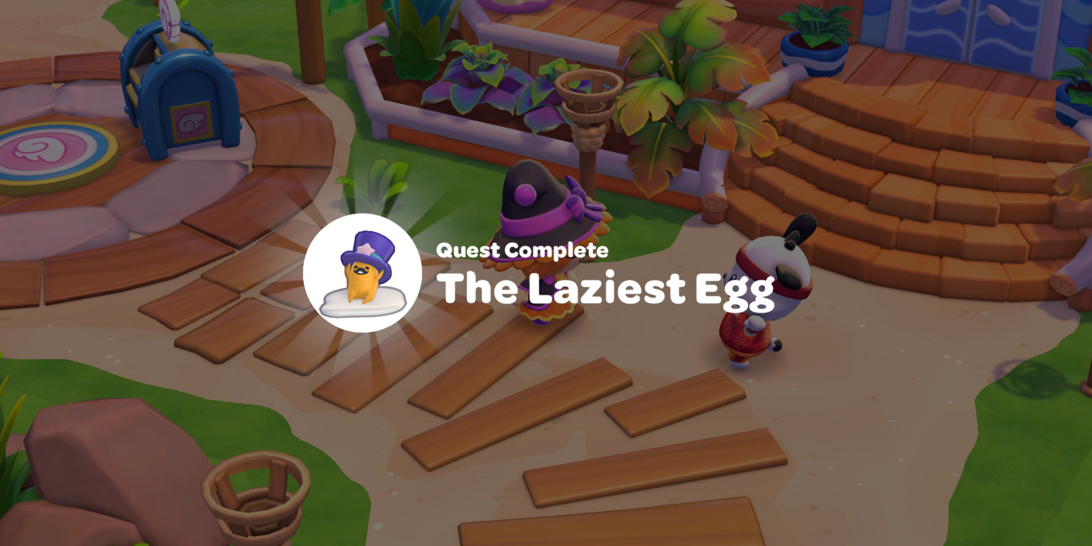 Hello Kitty Island Adventure Tophat Gudetama Location Guide The Laziest Egg