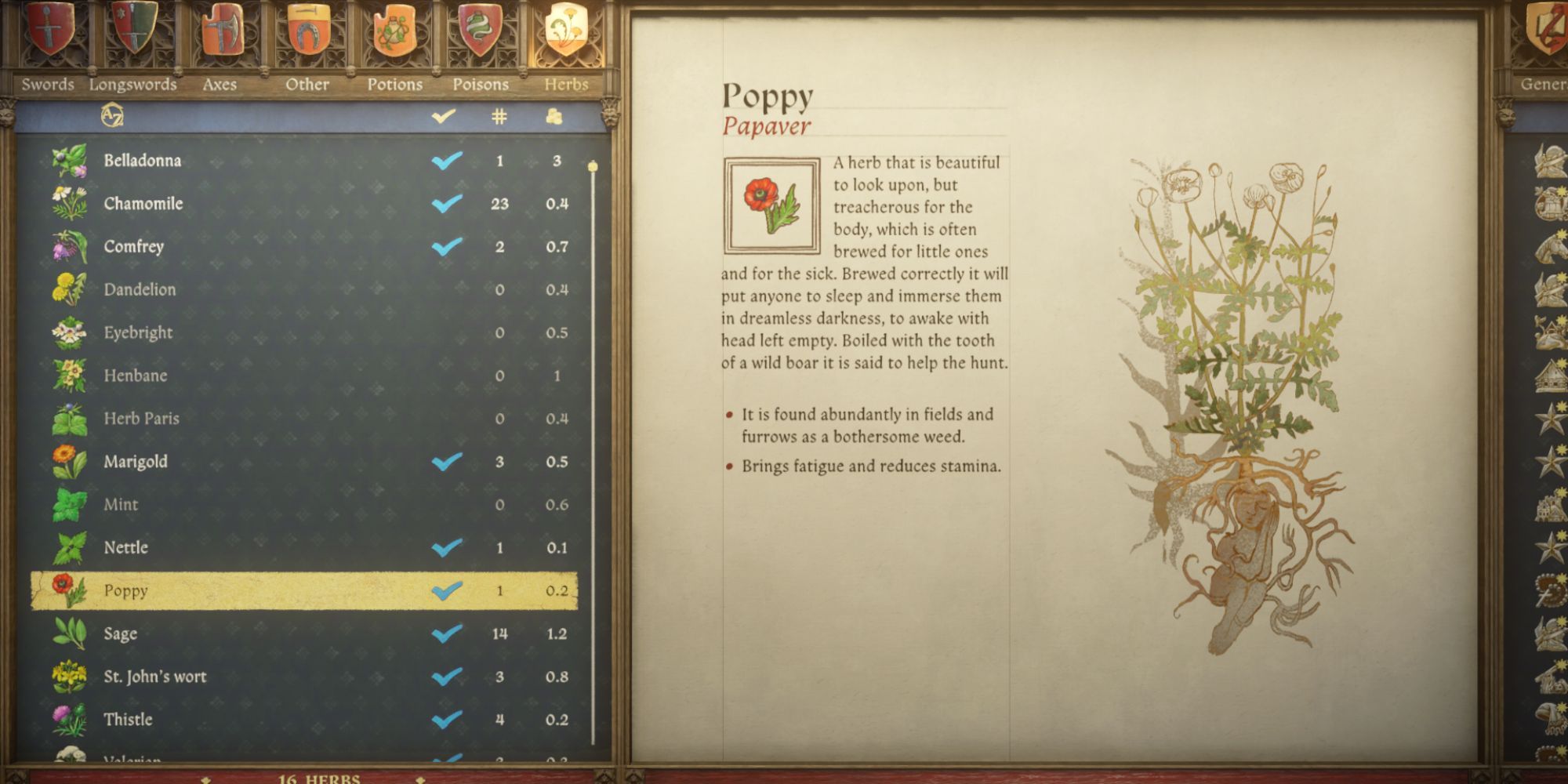 Poppy in Kingdom Come Deliverance 2