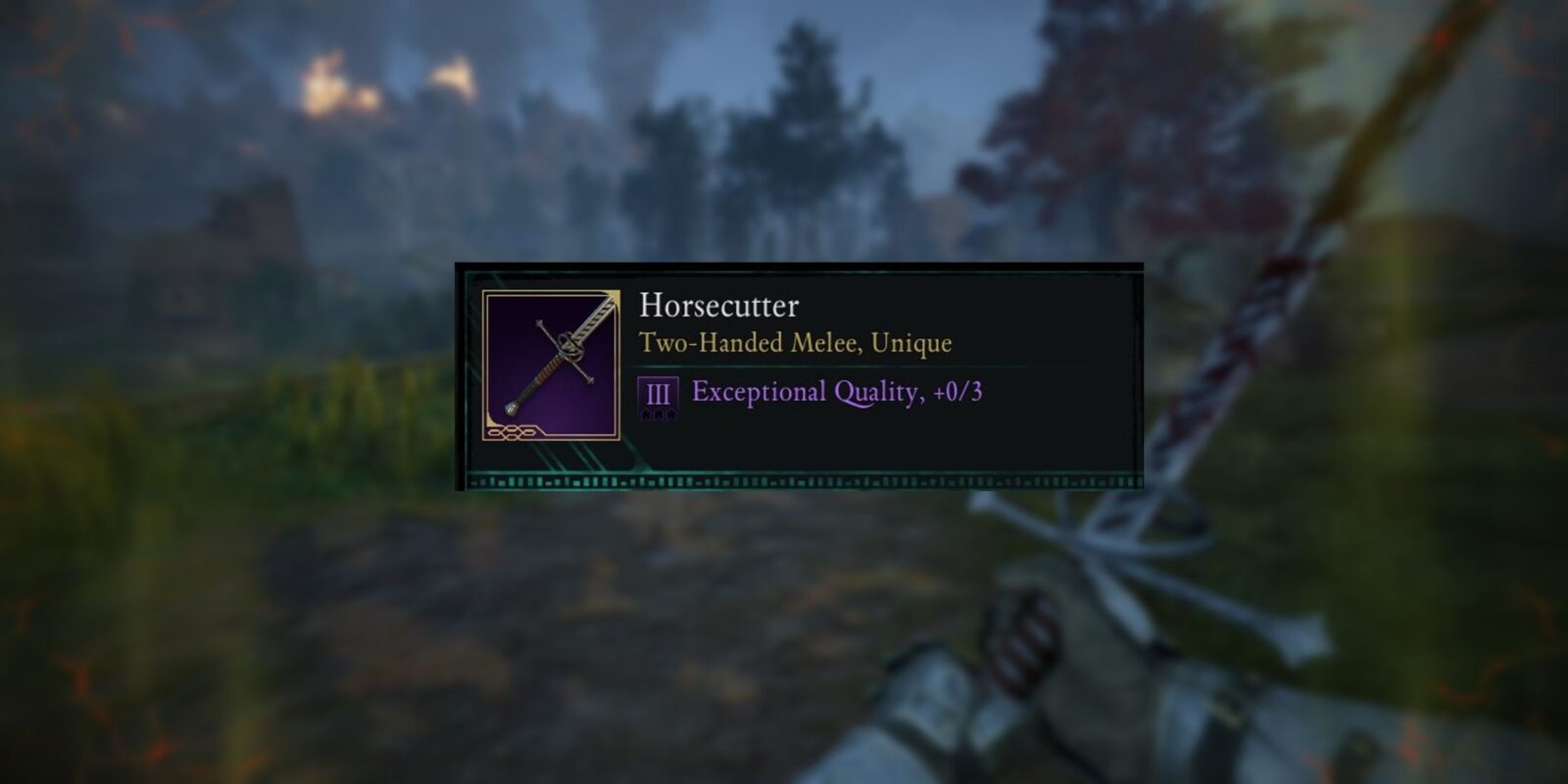 Where to Get the Horsecuttere Unique Greatsword in Avowed