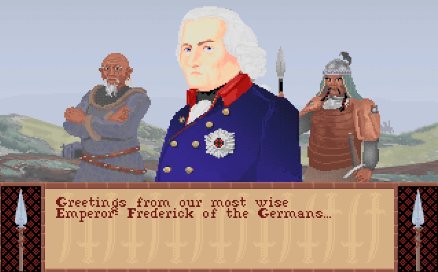 Original Civilization game Frederick of Germany