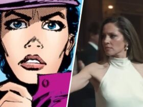 Heather Glenn in the comics and Heather Glenn in the Daredevil: Born Again streaming show.