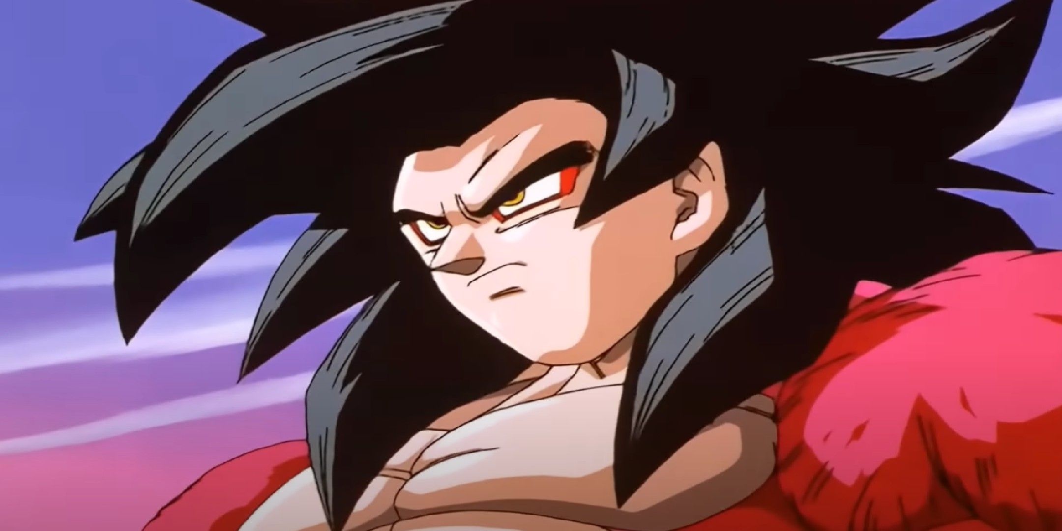 Dragon Ball GT image showing Goku as a Super Sayian 4.