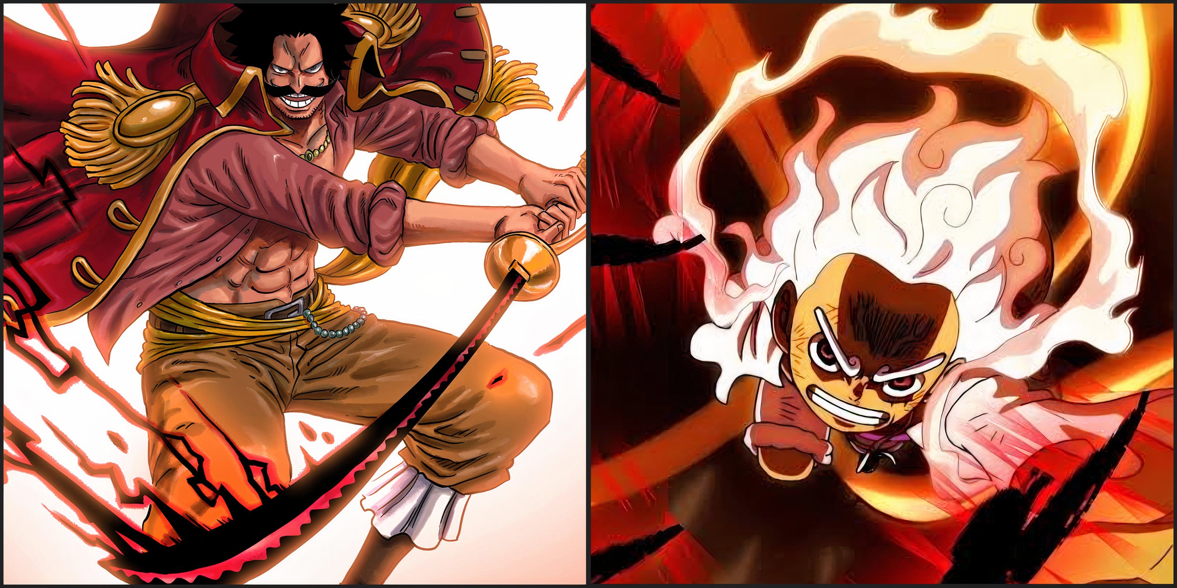 Roger Pirates Vs Straw Hat Pirates