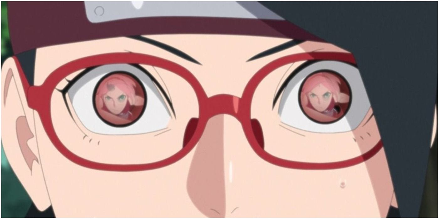 Naruto Boruto Sarada Sharingan Sakura Fight